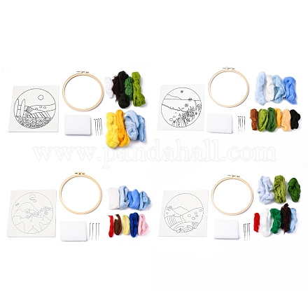 Горный пейзаж DIY-WH0568-20-1