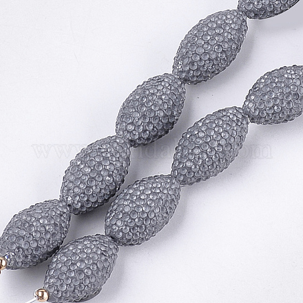Perles de strass en pâte polymère manuelles RB-S058-03A-11-1