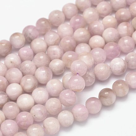 Rondes kunzite naturelle perles brins G-K068-28-10mm-1