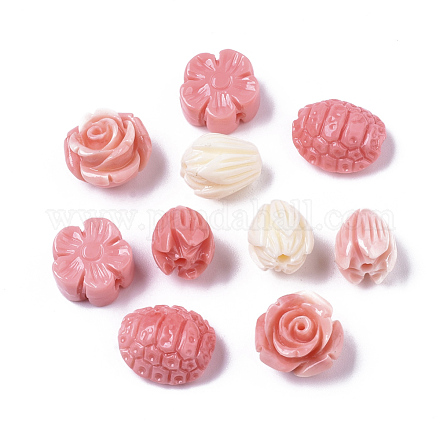 Synthetic Coral Beads CORA-R019-041-1
