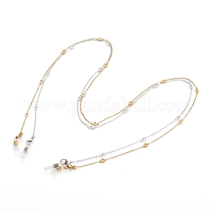 304 Stainless Steel Link Eyeglasses Chains Sets AJEW-EH00333-1