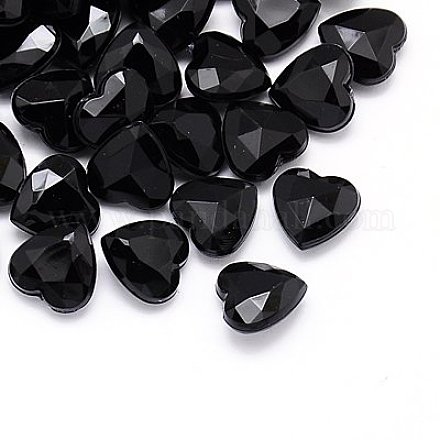 Imitation Taiwan Acrylic Rhinestone Pointed Back Cabochons & Faceted GACR-A018-14x14mm-18-1