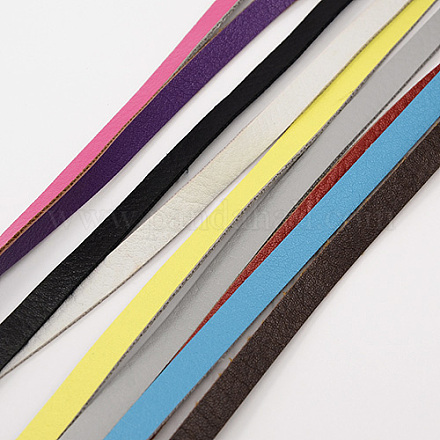Flat PU Leather Cord LC-D049-20mm-M-1