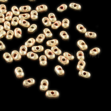 Perles de verre mgb matsuno X-SEED-R014-2x4-P1107-1