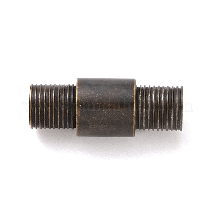 Vakuumbeschichtung im tibetischen Stil. 304 Magnetverschluss aus Edelstahl mit Klebeenden STAS-G276-30AB-1