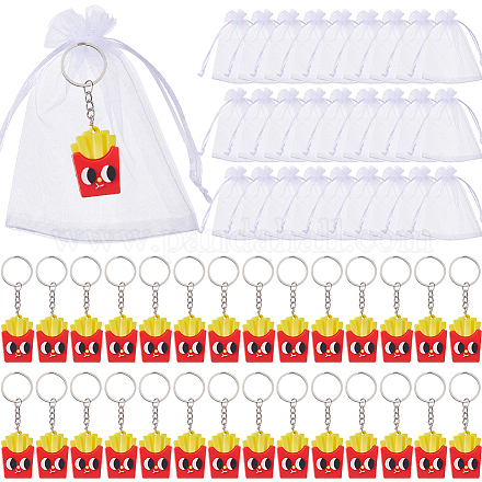 30шт пластиковый брелок&nbsp;KEYC-DC0001-36-1