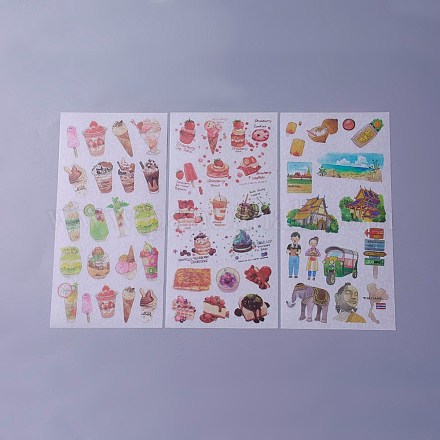 Scrapbook Stickers DIY-P003-F04-1