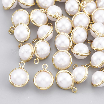 Ciondoli di perle imitazione plastica abs X-KK-T035-66-1