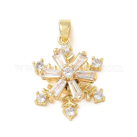 Вращающиеся подвески из латуни с микропаве из кубического циркония KK-M323-01A-G-1