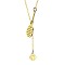 Simple and Stylish Stainless Steel Lariat Necklaces, Sweater Chain Necklace for Women, Tennis