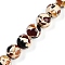 Synthetic Amber Beads Strands, Round, PeachPuff, 10mm, Hole: 1.2mm, about 40pcs/strand, 15.55''(39.5cm)