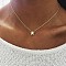Alloy Pendant Necklaces for Women, Golden, Star, 12.60 inch(32cm)