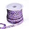 Eco-Friendly Plastic Paillette Beads, Sequins Beads, Ornament Accessories, Flat Round, Medium Purple, 6mm, about 5m/roll