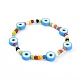 Glass Seed Beads Stretch Bracelets BJEW-JB06291-02-5