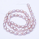 Natural Cultured Freshwater Pearl Beads Strands PEAR-R063-34A-2