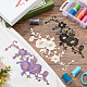 NBEADS 6 Pcs 3 Colors Embroidery Flower Motif Venise Lace Collar Supplies DIY-NB0008-34-5