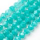 Natural Jade Beads Strands X-G-F545-E15-1