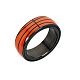 316 l anillos de dedo de ancho de banda de acero inoxidable RJEW-T005-6-20B-1