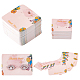 Chgcraft 200 pcs 2 estilos tarjetas de exhibición de joyería de papel CDIS-CA0001-06-1