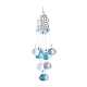 Cristales candelabro suncatchers prismas chakra colgante colgante AJEW-Q142-07-3