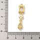 Подвески-подвески с покрытием из латуни KK-C074-20G-3