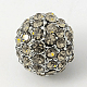 Abalorios de Diamante de imitación de la aleación RB-A034-10mm-A01P-1