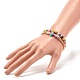 Handgemachte Heishi-Perlen-Stretch-Armbänder aus Fimo BJEW-JB07341-5