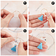 SUNNYCLUE 1 Box 90Pcs Wine Glass Charms Colorful Tassel Drink Charm Markers Wine Tags Glasses Gold Silver Wine Glass Rings for Holiday Birthday Wedding Decorations Party Favors Supplies DIY-SC0018-46-4