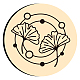Joint de cire tête de timbre en laiton AJEW-WH0209-004-2