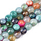 Chapelets de perles d'agate naturelle G-N326-100A-01-1