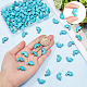 SUNNYCLUE 1 Box 100Pcs Dolphin Beads Turquoise Beads Bulk Sea Animal Bead Blue Ocean Summer Hawaii Healing Energy Fish Spacer Loose Bead for Jewelry Making Necklace Bracelet Earring Women DIY Crafts G-SC0002-34A-3