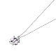 (vente de stock de vacances) colliers avec pendentif en cristal autrichien NJEW-BB34127-B-4