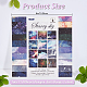 GORGECRAFT 12 Styles Patterned Paper Pad Scrapbook Paper Pack 24 Sheet Single-Sided Paper Collection Starry Sky Themed Decorative Page Album Background Cardstock Craft Paper DIY-WH0304-343A-2