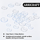 Arricraft 250pcs 5 style bouton de chemise rond lucide à 2 trous BUTT-AR0001-07-4