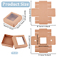 Folding Kraft Paper Cardboard Jewelry Gift Boxes CON-WH0092-25C-2