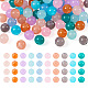 200 pièces 10 couleurs perles de verre GLAA-TA0001-29-2