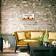 ヴィンテージメタルブリキサイン  バーの鉄の壁の装飾  レストラン  カフェパブ  長方形  花柄  15x30x0.03cm AJEW-WH0227-001-5