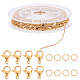 Beebeecraft bricolage chaîne bracelet collier kits de fabrication DIY-BBC0001-09-1