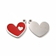 304 Stainless Steel Enamel Charms STAS-F291-08P-2