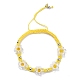 Ensembles réglables de bracelets de perles tressés de fil de nylon BJEW-JB05959-13