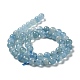 Fili di perline di calcite blu naturale G-F756-A02-02-3
