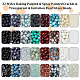 PH PandaHall 1920pcs 6mm Round Glass Beads for Jewelry Making GLAA-PH0002-93-4