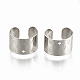 304 Stainless Steel Cuff Earrings STAS-S078-19-1