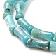 Brins de perles de dolomite naturelle et d'opale synthétique G-P475-03C-4