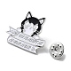 Katzen-Emaille-Pins im Cartoon-Stil JEWB-Q041-02D-3