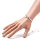 Set di bracciali regolabili con perline intrecciate in filo di nylon BJEW-JB06440-8