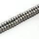 Electroplate Non-magnetic Synthetic Hematite Beads Strands G-I076-03D-1