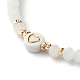 Bracelets stretch avec perles en verre BJEW-JB06576-02-4