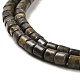 Natural Bamboo Leaf Stone Beads Strands G-F765-F05-01-4