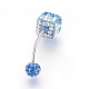 Österreicher kristalle Piercing Bauchnabel X-SWAR-G008-371-2
